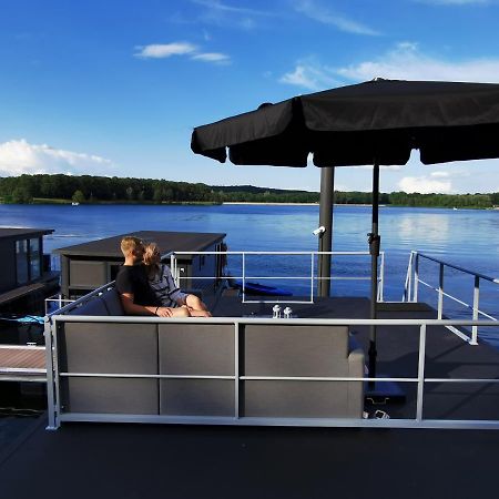Houseboat Met Dakterras Mookerplas Middelaar Exteriér fotografie