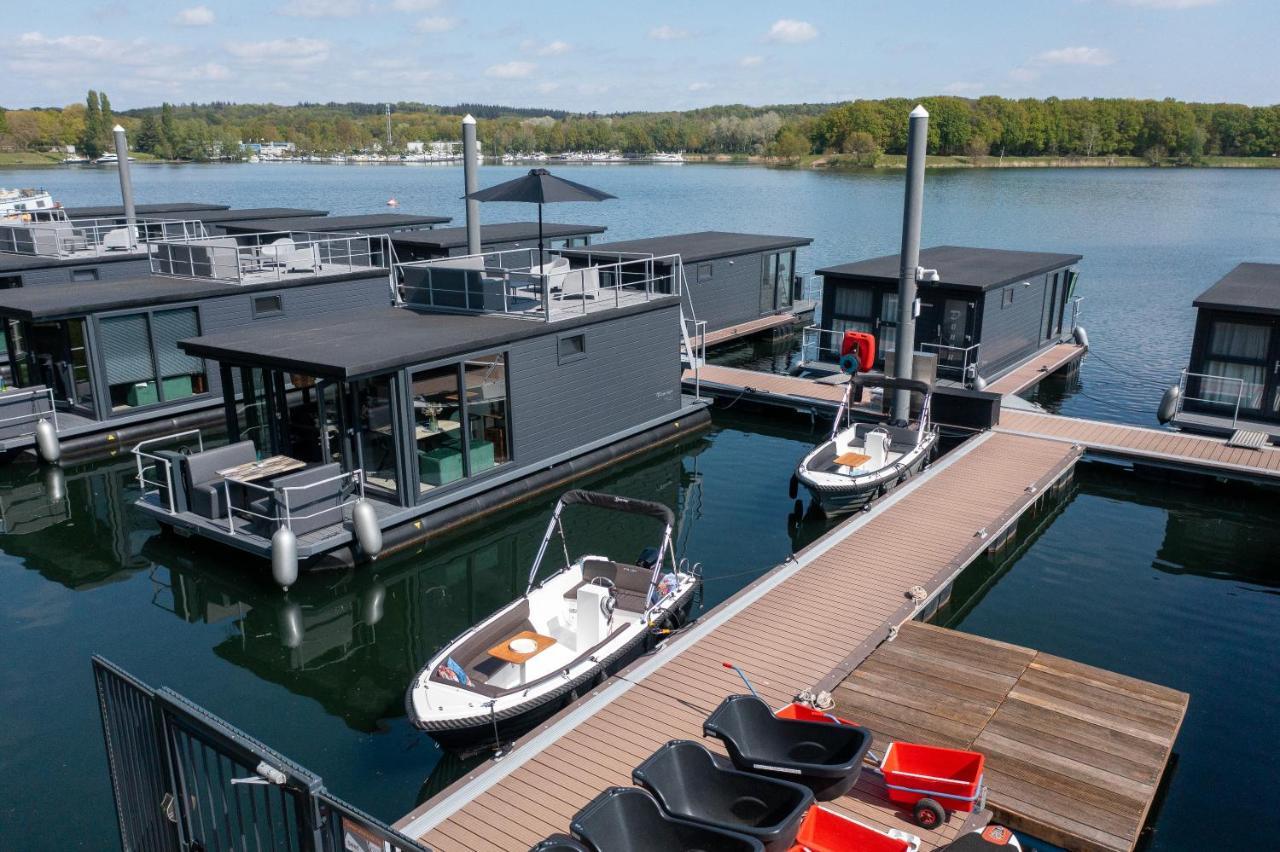 Houseboat Met Dakterras Mookerplas Middelaar Exteriér fotografie